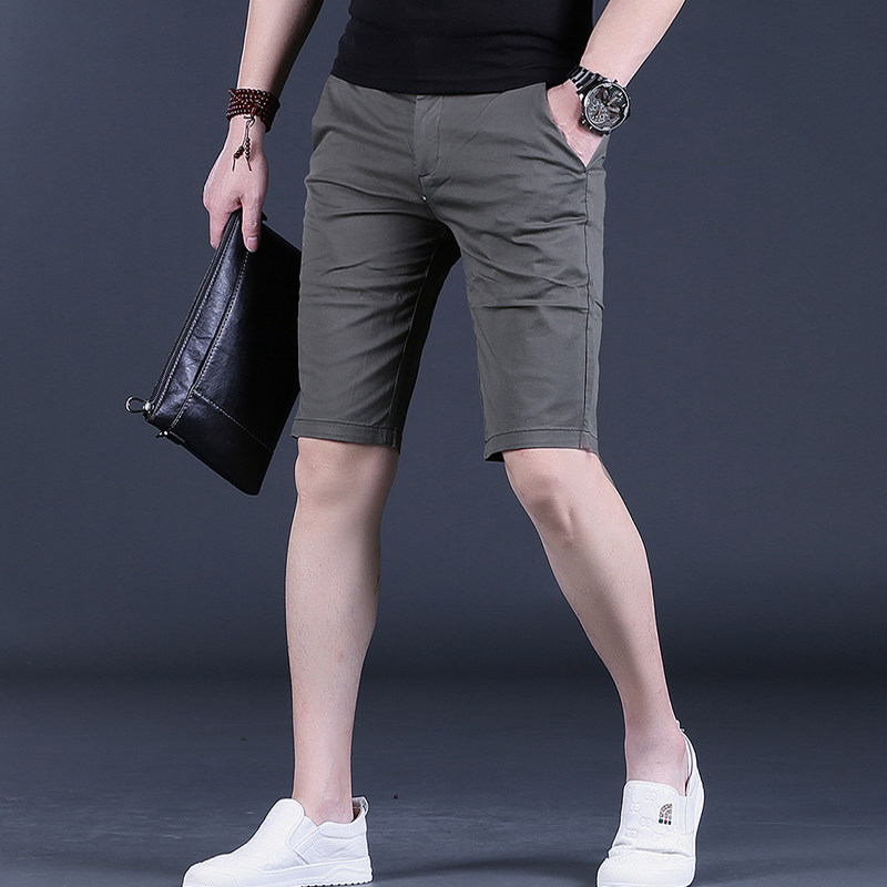 夏季休闲裤男士五分短裤潮流百搭中裤子2026新款5分男裤薄款马裤