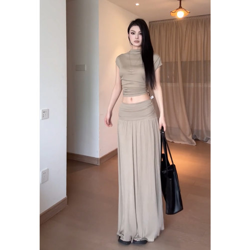 设计感春夏气质针织套装女