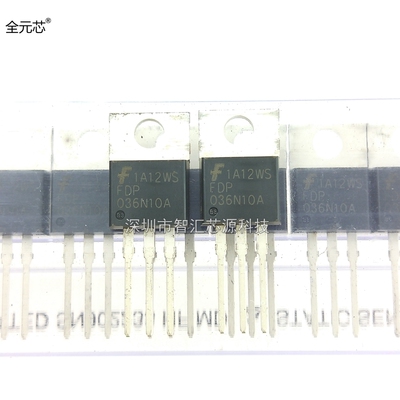 FDP036N10A 场效应MOS管 全新原装进口直插 TO-220封装 100V 214A