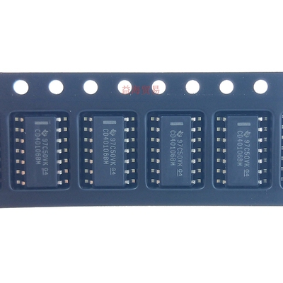 全新原装进口 CD40106BM 贴片 SOP-14 逻辑芯片非门施密特触发