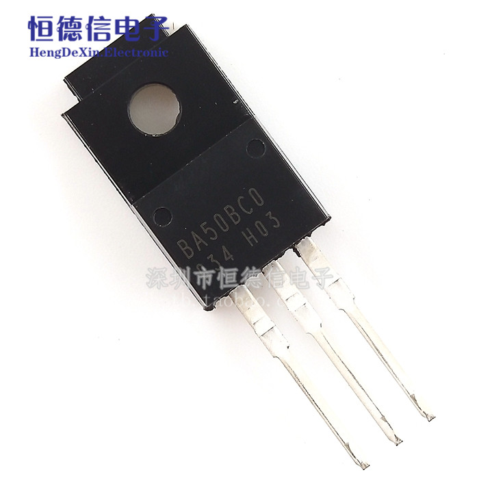 直插 BA50BC0T三极管 5V1A三端稳压管 BA50BCO低压差线性稳