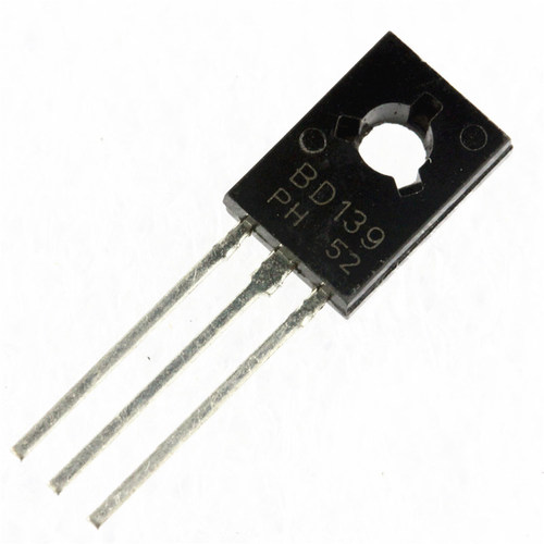 三极管 BD139 1.5A/80V/8W TO-126