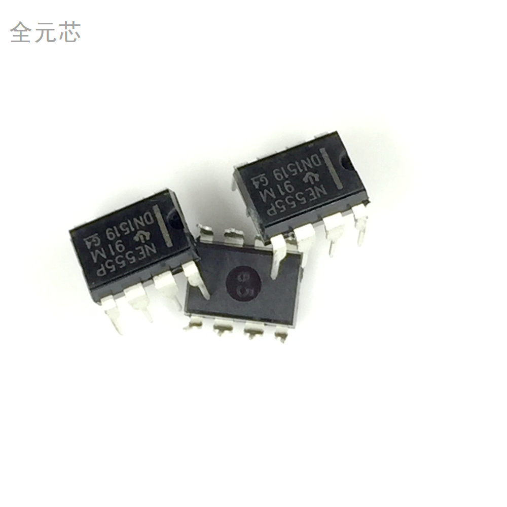 NE555 直插八脚 DIP-8 芯片 全新原装IC 单高精度定时器 NE555P