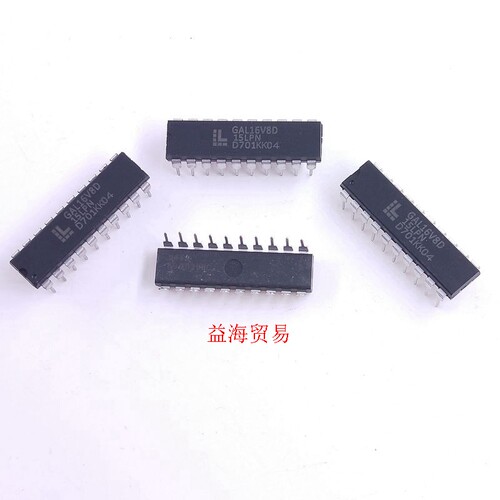 GAL16V8D-15LPN 直插DIP 逻辑芯片 GAL16V8D 集成电路IC