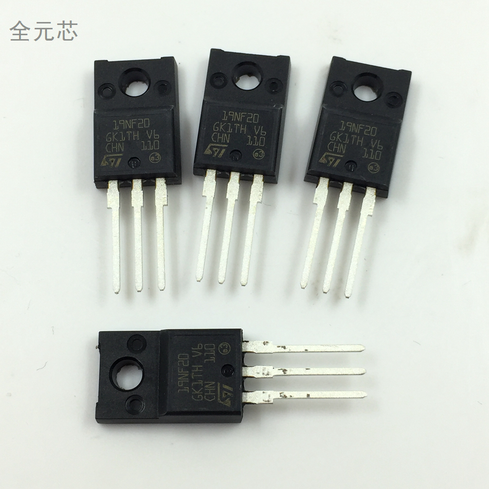 19NF20 场效应管 全新原装进口 直插MOS管 TO220F塑封 STF19NF20