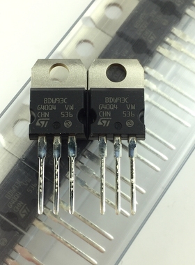BDW93C 晶体管 NPN管 CHN 达林顿三极管  TO220 全新原装进口