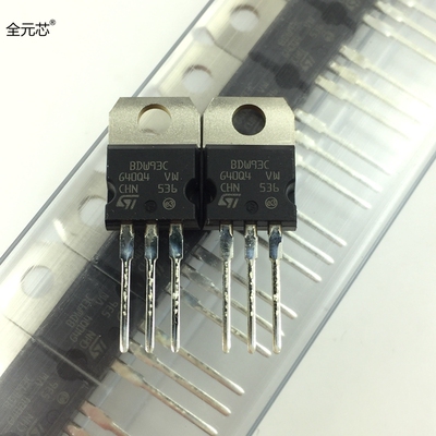 BDW93C 晶体管 NPN管 CHN 达林顿三极管  TO220 全新原装进口
