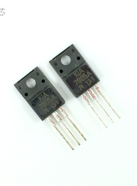 KIA7805API 直插7805A 三端稳压三极管 全新 塑封TO220F K1A7805A