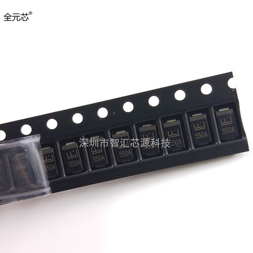 发2个 P4SMA550A 瞬变抑制 DO-214AC P4KE550A贴片TVS二极管 400W