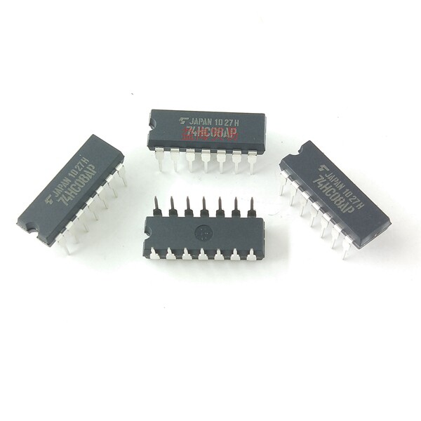 全新原装74HC08AP逻辑芯片  四2输入与门 TC74HC08AP 直插DIP14