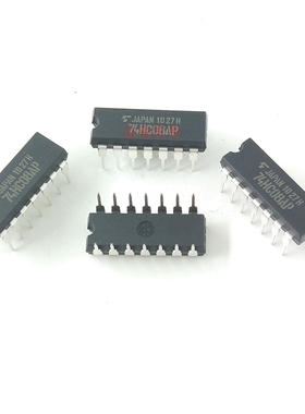 全新原装74HC08AP逻辑芯片  四2输入与门 TC74HC08AP 直插DIP14