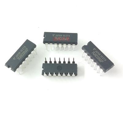 全新原装74HC08AP逻辑芯片  四2输入与门 TC74HC08AP 直插DIP14