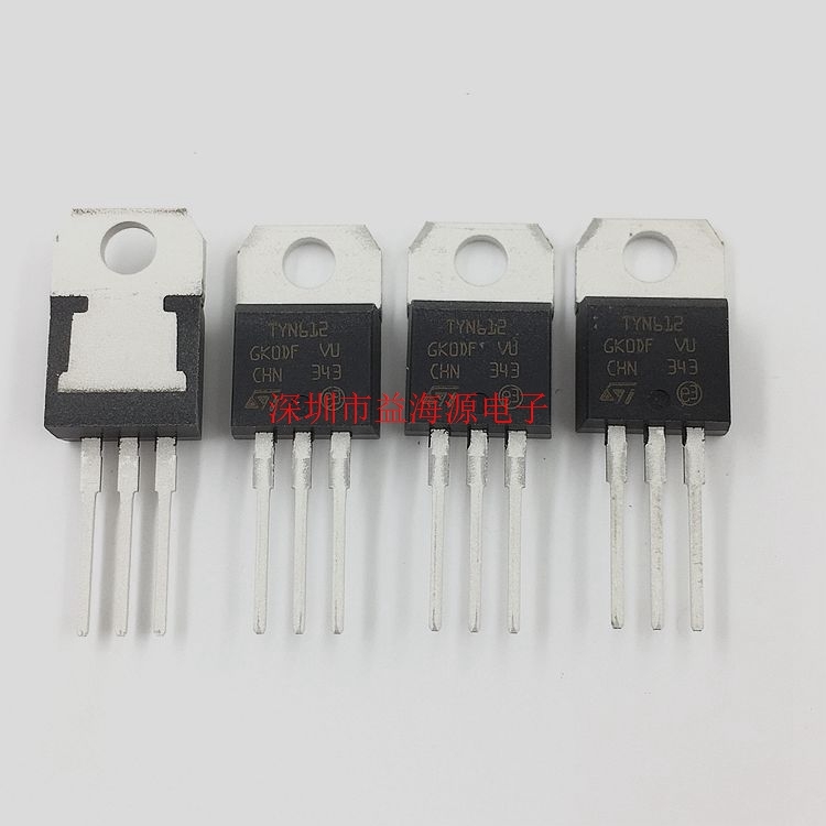 单向可控硅TYN612RG 12A 600V TYN612RG TO-220 全新原装进口
