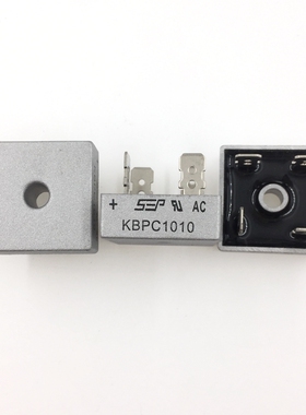 KBPC1010 整流桥堆方桥 10A1000V 整流器 单相桥式 正方形 银色