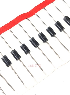 全新原装 FR507 M1C 5A1000V 快速恢复直插二极管  DO-201AD 排带