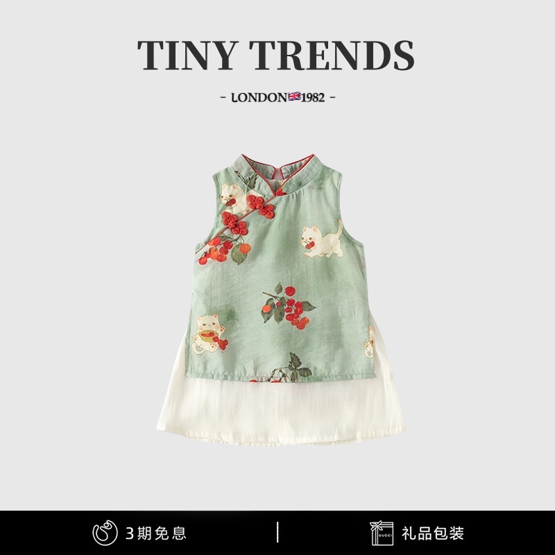 汉服女童连衣裙夏季新款