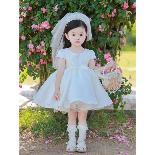 女宝宝生日礼服花童婚纱洛丽塔