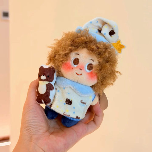 赛特嘟嘟爆炸头娃娃系列挂件软萌毛绒包包挂饰钥匙扣抓机玩偶挂件