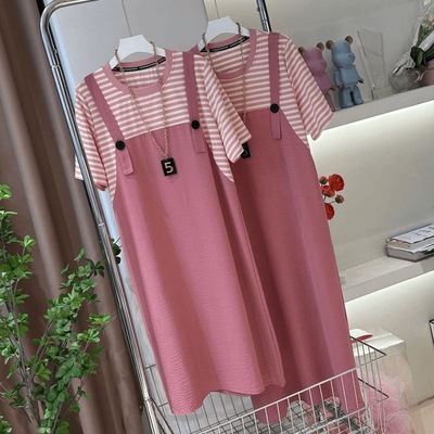 2025新款夏季遮肉显瘦连衣裙