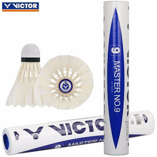 威克多VICTOR 胜利羽毛球 耐打稳定练习比赛用球 云雀4号LARK4 12