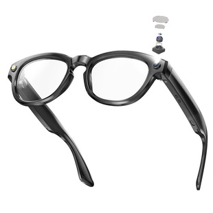 新款 第一视角生活记录仪高清户外vlog运动相机智能AI眼镜 头戴式