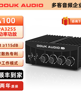 DOUK AUDIO A100 TPA3255单声道/立体声数字放大器家用低音炮功放