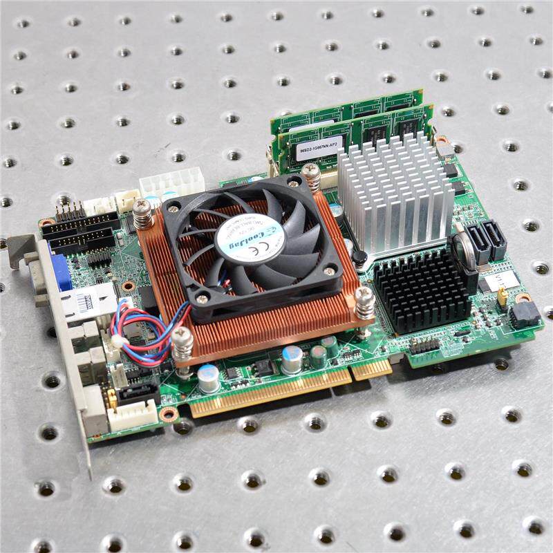 研华 ADVANTECH PCI-7020 A1 工控机主板 带CPU内存风扇 拆机