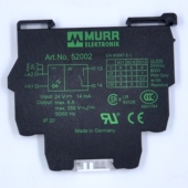 德国MURR穆尔光电隔离 ART.NO.52002 继电器模组面板现货拆机包好
