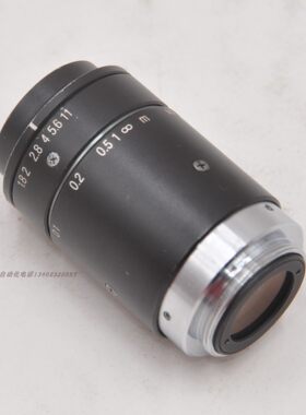 拆机现货日本镜头焦距f=12mmF1.8工业相机镜头干净无划痕功能正常