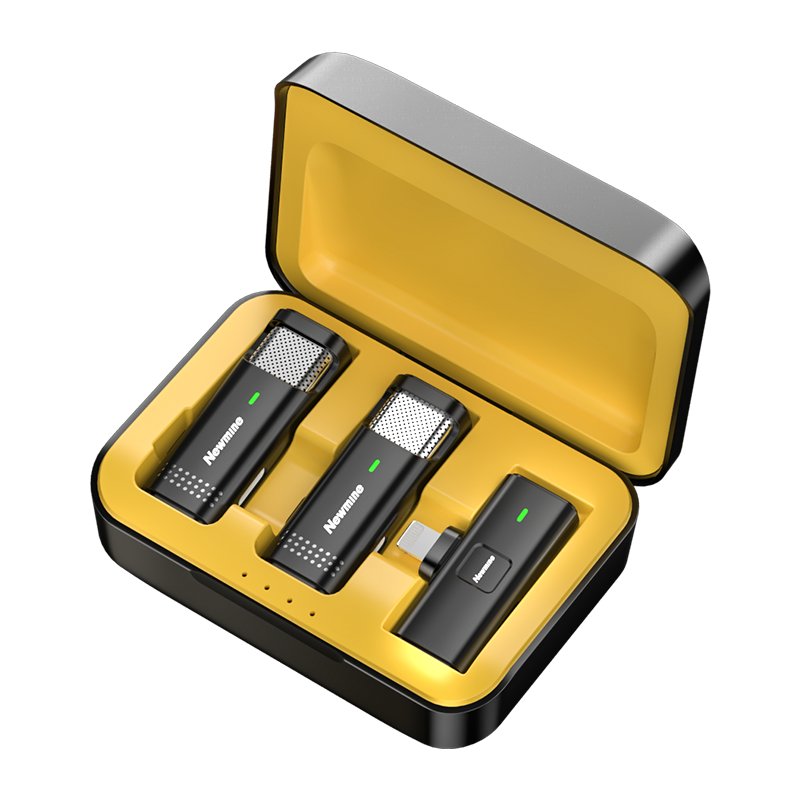 纽曼MC103无线麦克风领夹式主播直播领夹麦手机拍视频充电收音麦