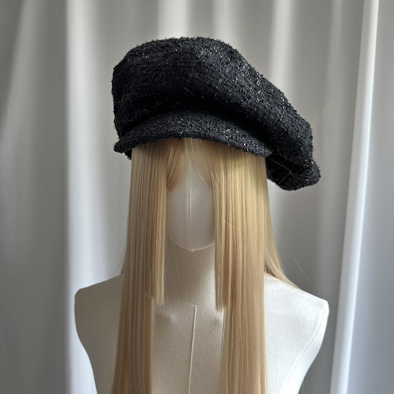 ȫ�ɽ���54-58cm�� �ƶ�ñ-С���ں�����ë �ﶬС����ƶ�ñ����С����ʱ�аٴ��ñ�Ӵ���ɫ�˽�ñŮ