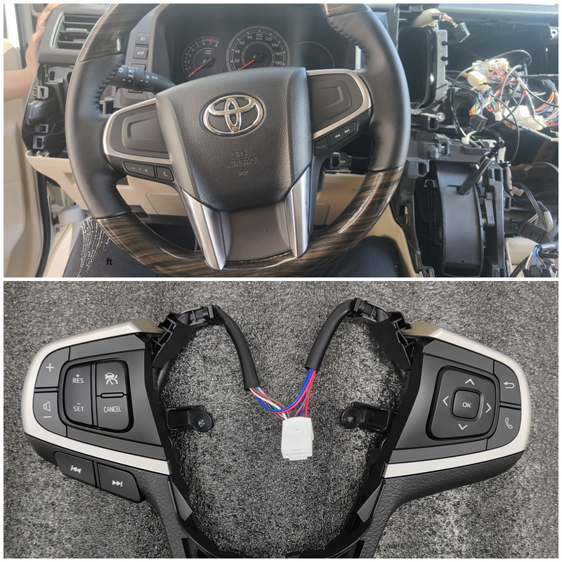 新款海獅方向盤按鍵定速無損升級