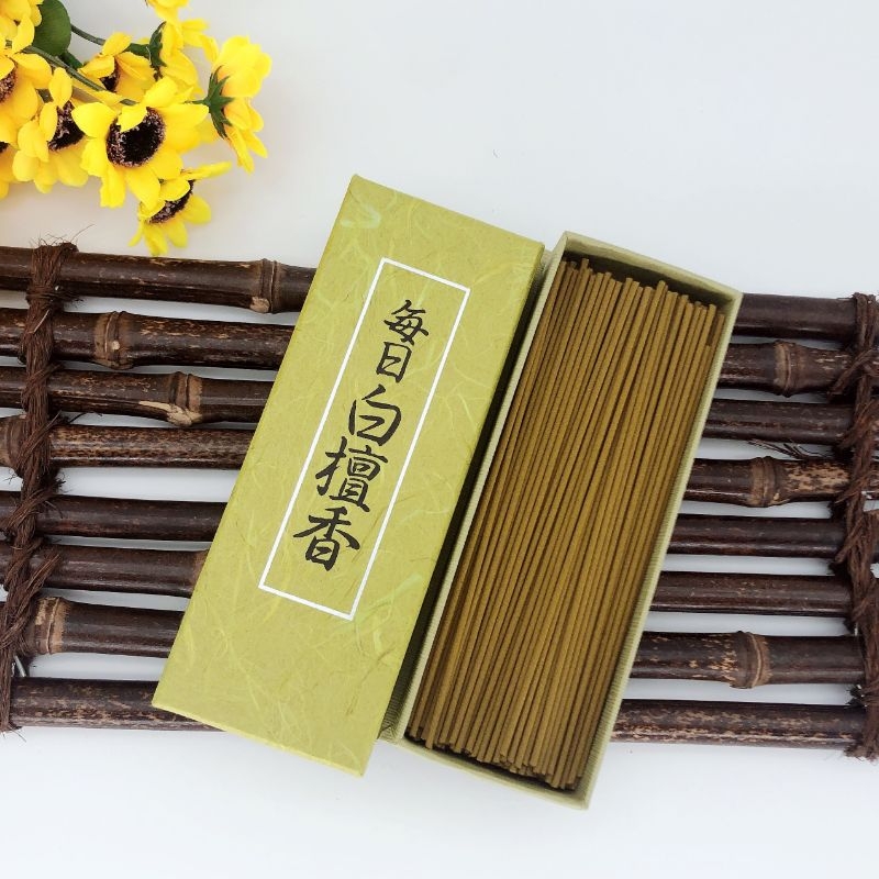 日本香堂礼盒熏香线香助眠白檀香