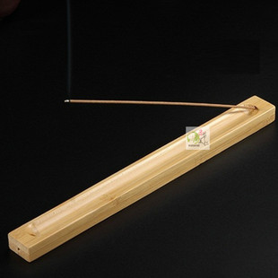 包邮 香草定制竹制卧香插香立 适用大部分线香9.9 23cm香具 非偏