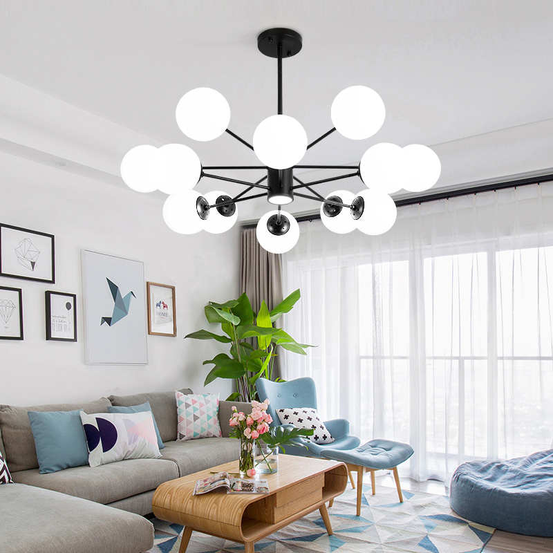 客厅灯具现代简约吊灯创意个性北欧风格餐厅吊灯客厅组合套装|msdalam kategori keluarga memasang ibu, Lampu &amp; Lighting Fixtures, kandil - dari Buy2taobao.com untuk memberikan perkhidmatan ejen Taobao profesional membeli