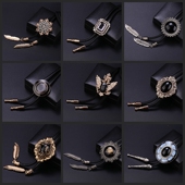 项链衬衫 欧美复古英伦bolo tie牛仔波洛领带西部男士 领结领绳配饰