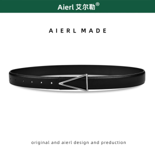 带夏季 腰带女士宽装 百搭皮带女真皮高级感牛仔裤 时尚 饰配裙子西装