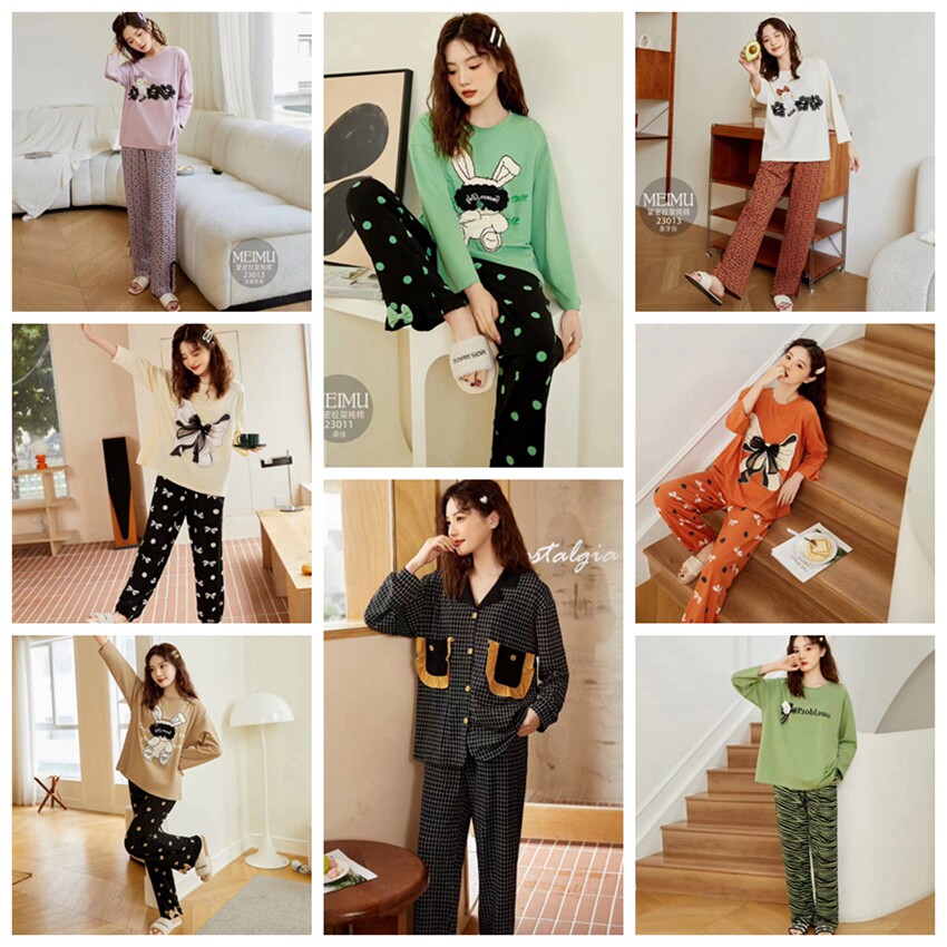 美睦女纯棉休闲时尚家居服学生