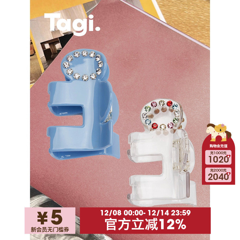 宝石钻石组合发夹发夹