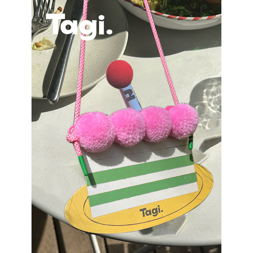 心愿祝福可爱贺卡Tagi.