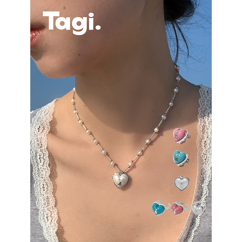 想象鼓鼓戒指/耳钉/耳夹Tagi.