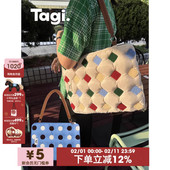Tagi. 充棉刺绣可爱枕头手提笔记本包女 put OK砰砰电脑包 Put