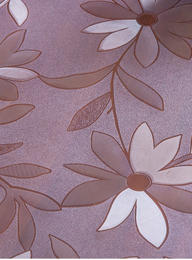 加厚PVC塑料桌布桌垫防水40/50/60/80/90/150/1米2宽120cm波斯菊