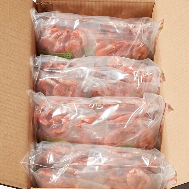 烤虾干零食虾干即食烤虾干大对虾干海鲜干货无盐虾干 潮汕虾干