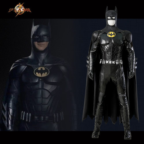 基顿蝙蝠侠cos服麦克法兰战衣闪电侠2023电影头盔披风全套cos服