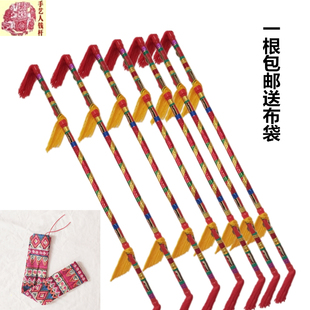 打钱杆莲湘连响花棍金钱棍九子霸王鞭连厢棒广场舞道具儿童中老年