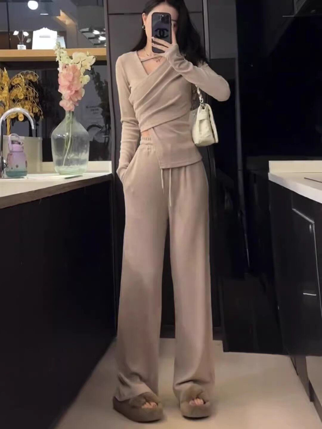 [임산부 및 수유용 더블웨어]·오픈버튼 80 160캐티 초가을 임산복 수유 상의 하의 모두 활용 가능