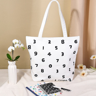 国誉SOUSOU联名托特包Campus帆布袋手提大容量包单肩包学生帆布袋