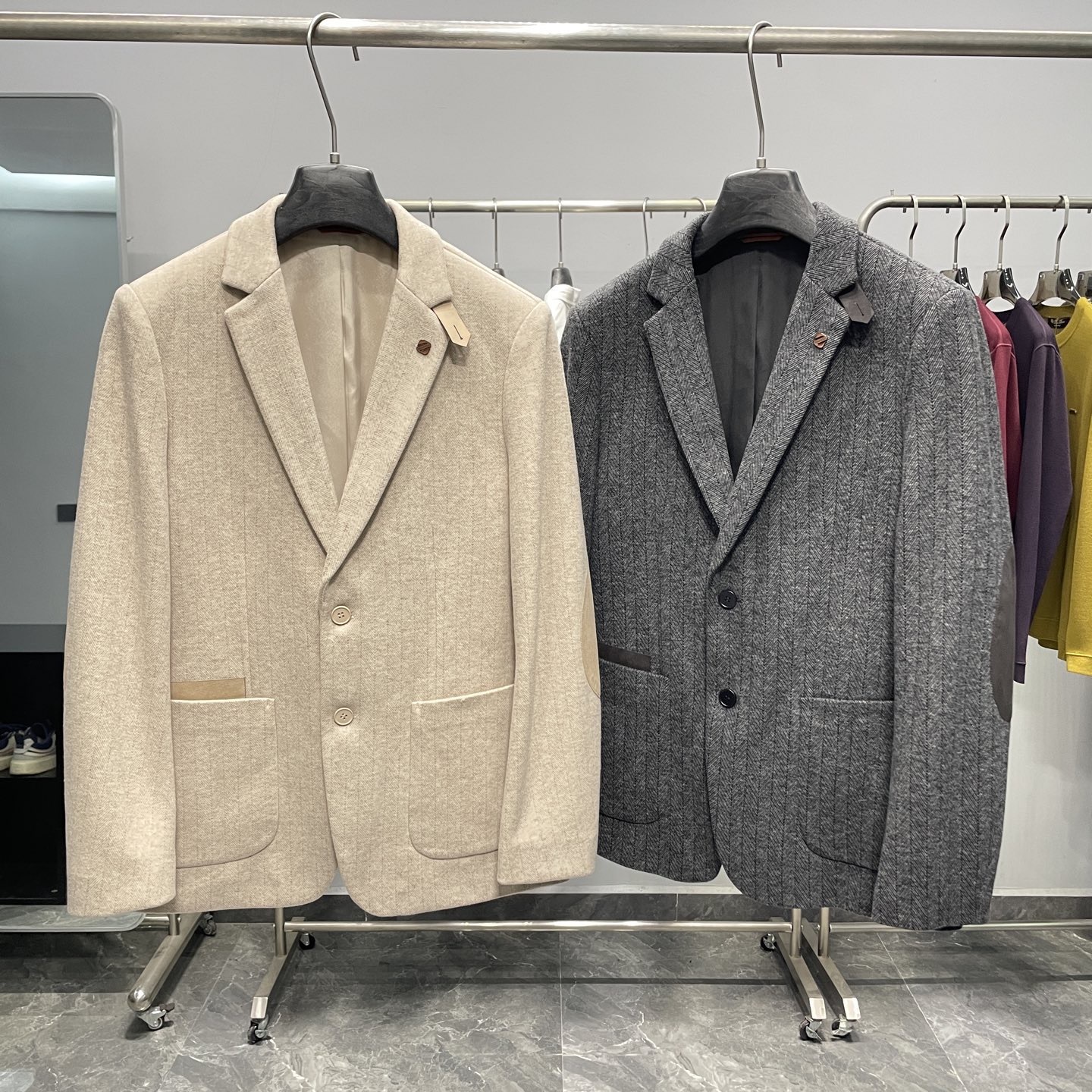 百搭单排扣休闲单西外套西服男