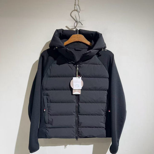 【100羊毛拼接袖】90白鹅绒填充 户外连帽休闲轻薄外套羽绒服男潮